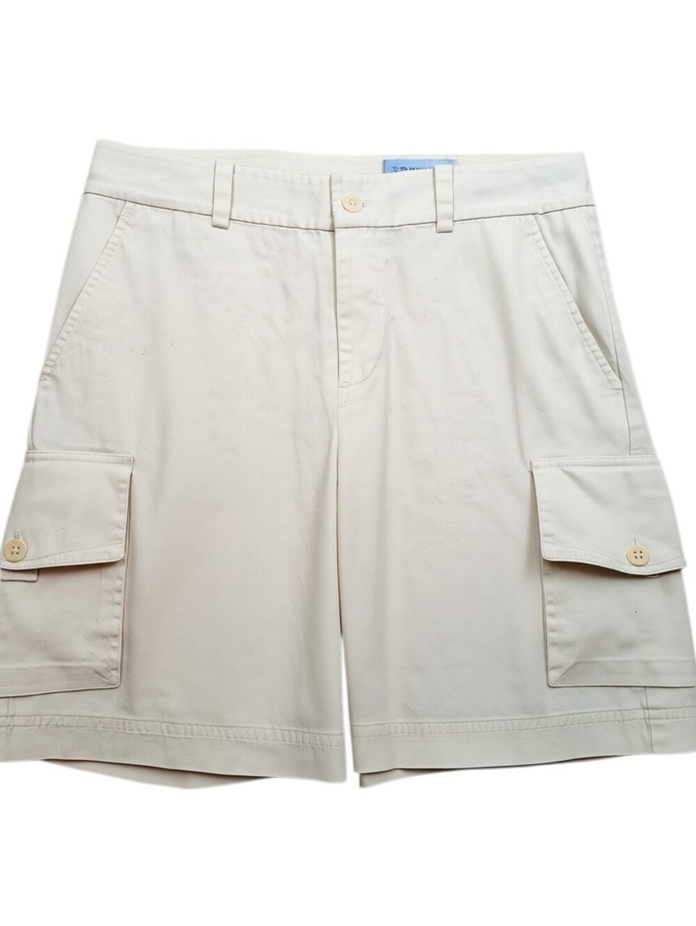 Lauren Ralph Lauren Cream Preppy Cargo Shorts In 2